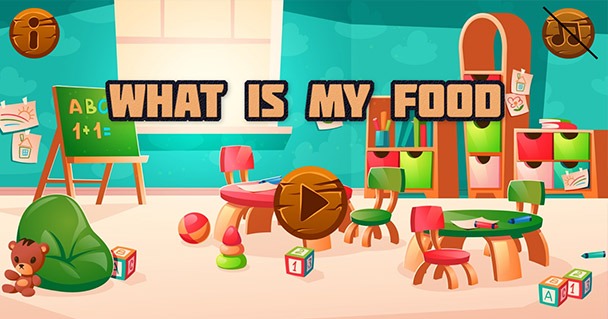 What Is My Food - Game for Kids - Educational Game