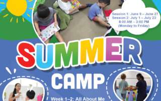 Children participating in OrbRom Center’s inclusive Summer Camp 2025 in Phnom Penh, engaging in therapeutic and educational activities