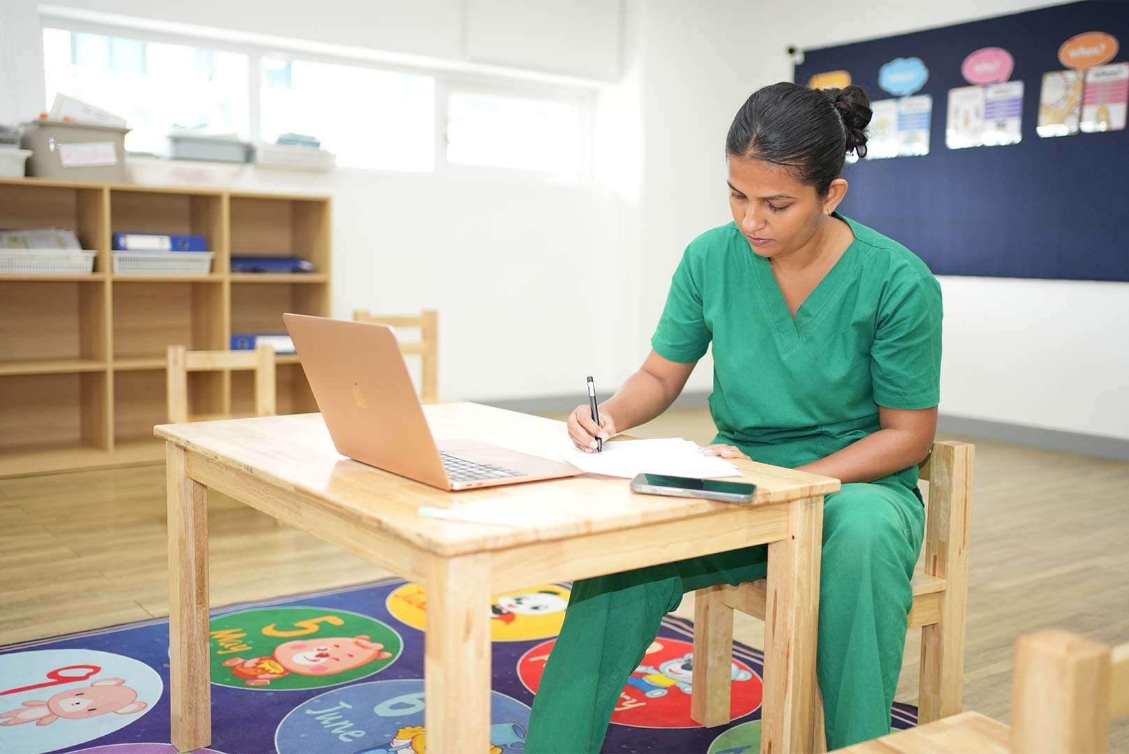 Rasika, Speech and Language Therapist in Phnom Penh, supporting children with communication needs